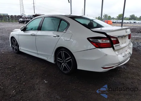 2016 Honda Accord Sport from USA, damaged, VIN 1HGCR2F54GA027791
